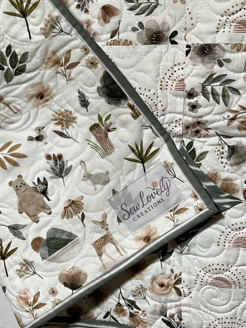 Quilt - Woodland Friends (Baby)